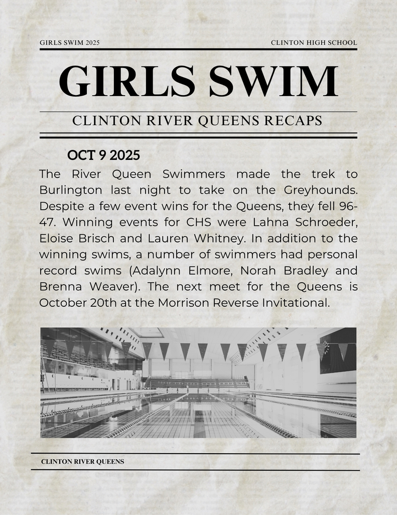 girls swim 10-9-25
