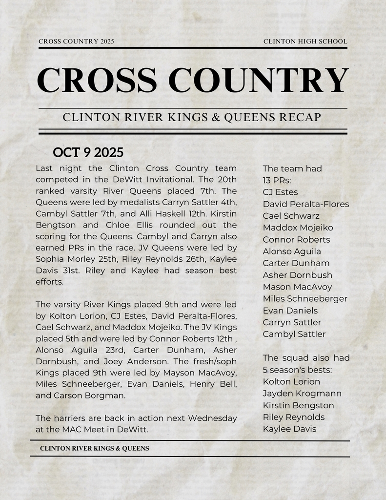 cross country 10-9-25