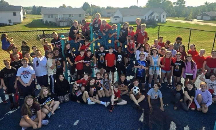 eagle heights red and black day 