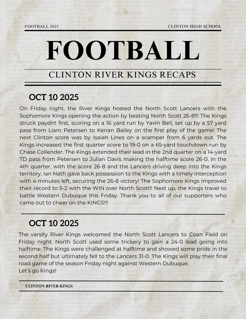 football recap 10-10-25