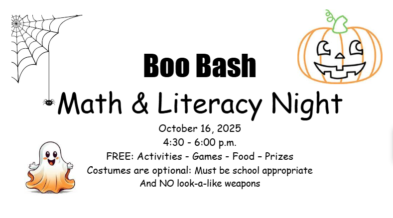 Boo Bash Math & Literacy Night