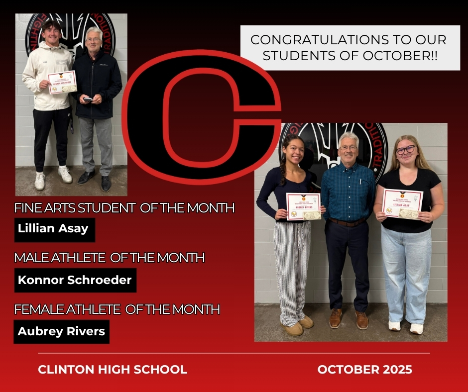October students of the month