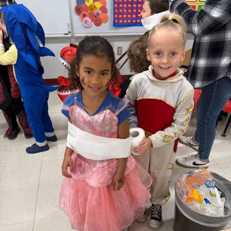 playing games at halloween party 