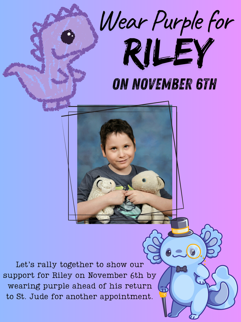 Purple for Riley