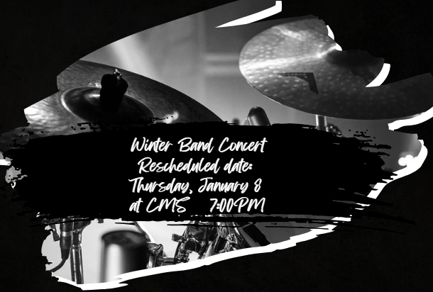 Rescheduled Band Concert