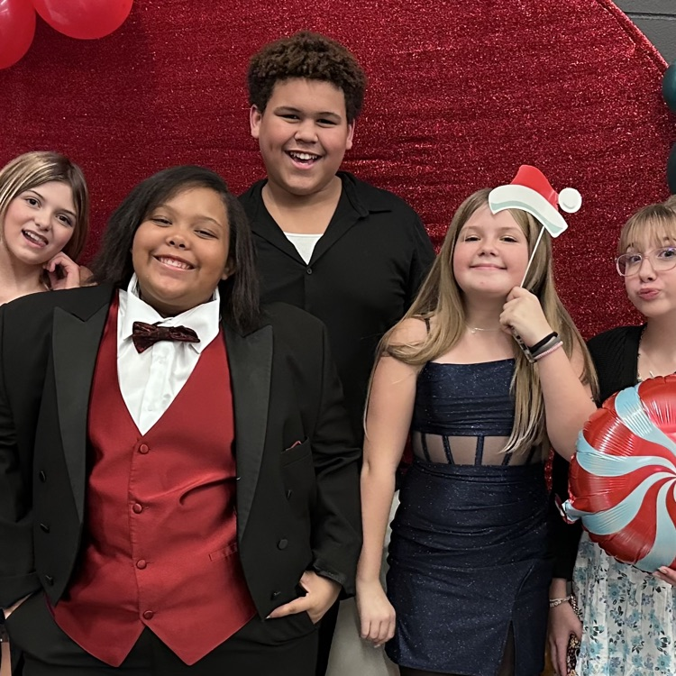 cms winter dance photo op