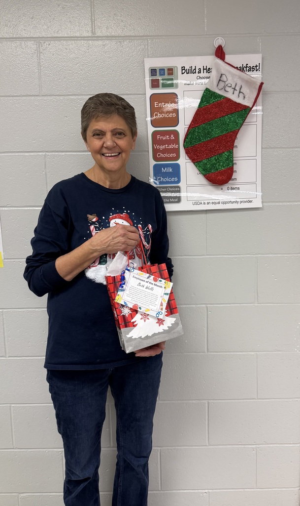 beth nutrition services employee of the month