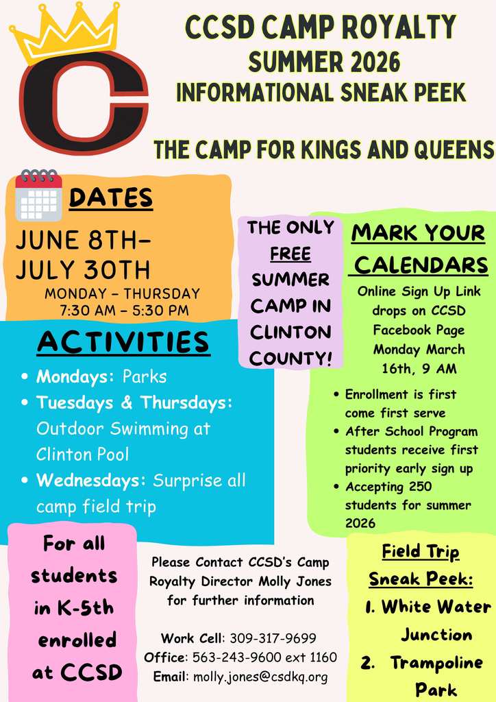 ccsd camp royalty information