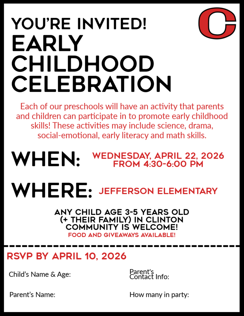 early childhood celebration