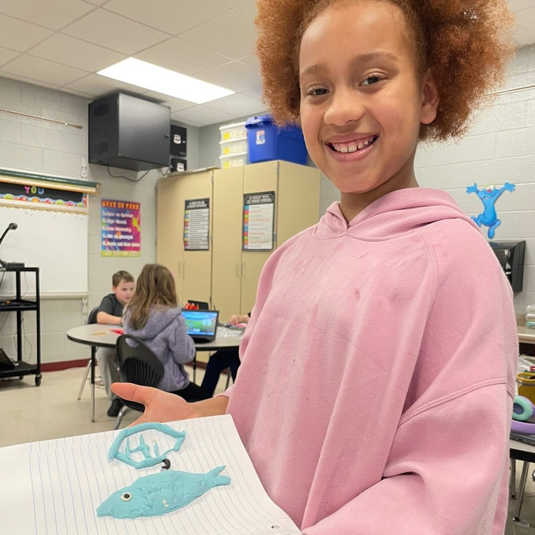 playing with play-doh