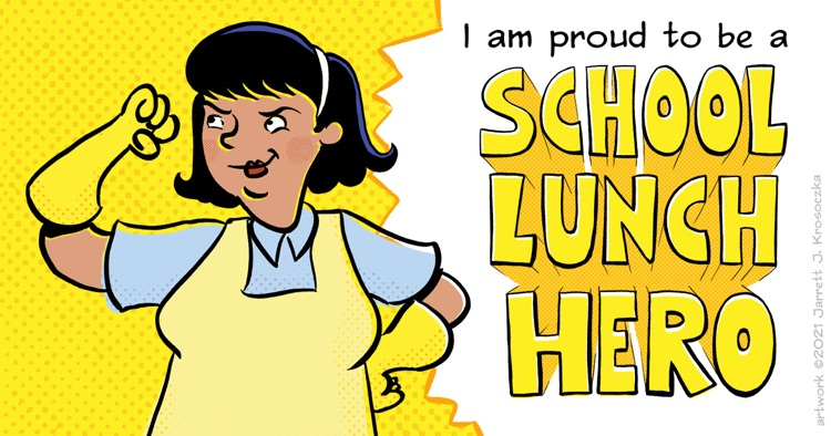 school lunch hero day