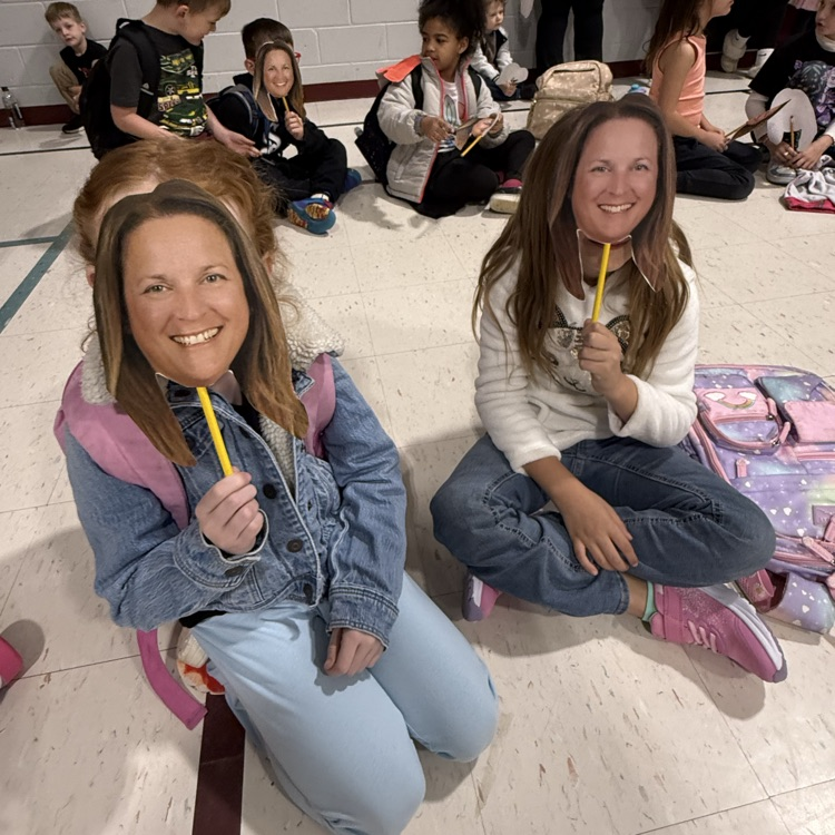 principals day face cut out 