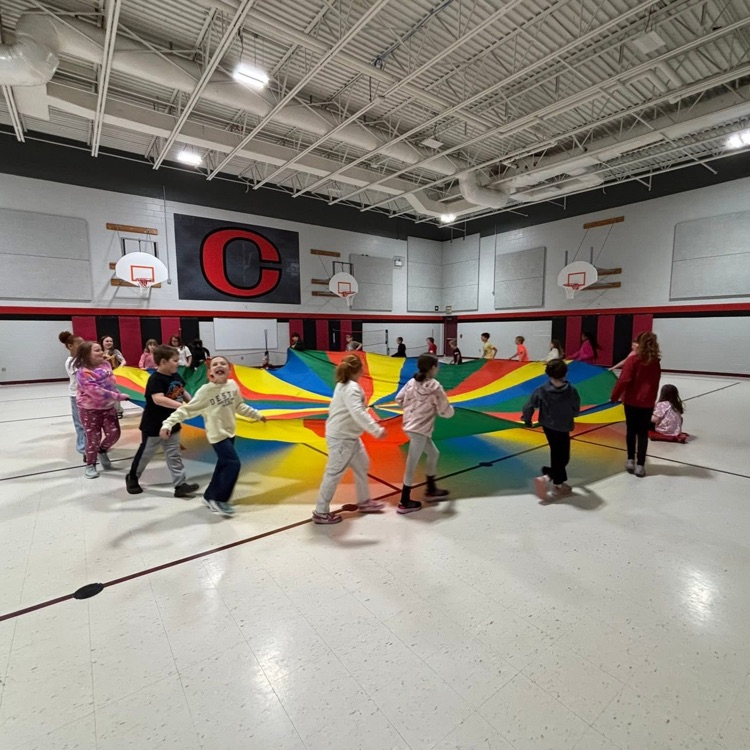 students in PE