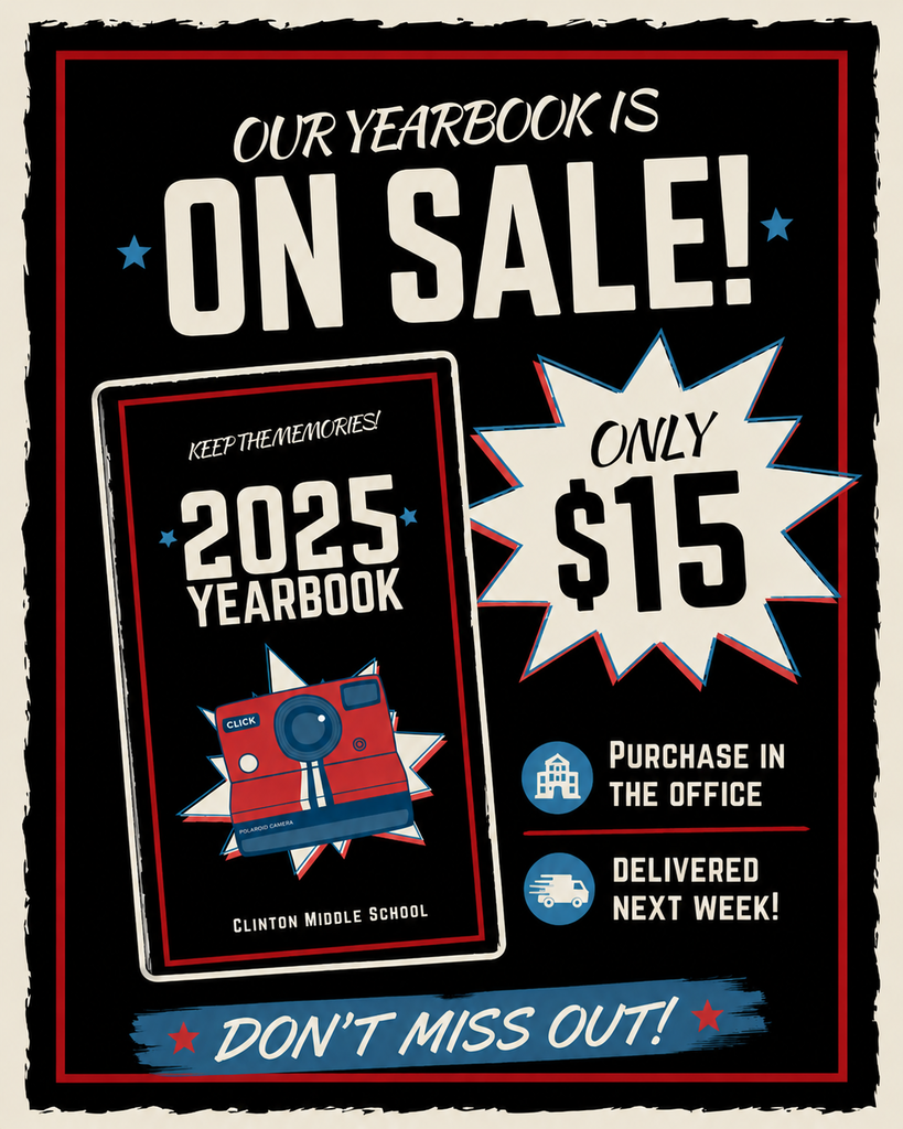 Yearbooks on sale for $15. 