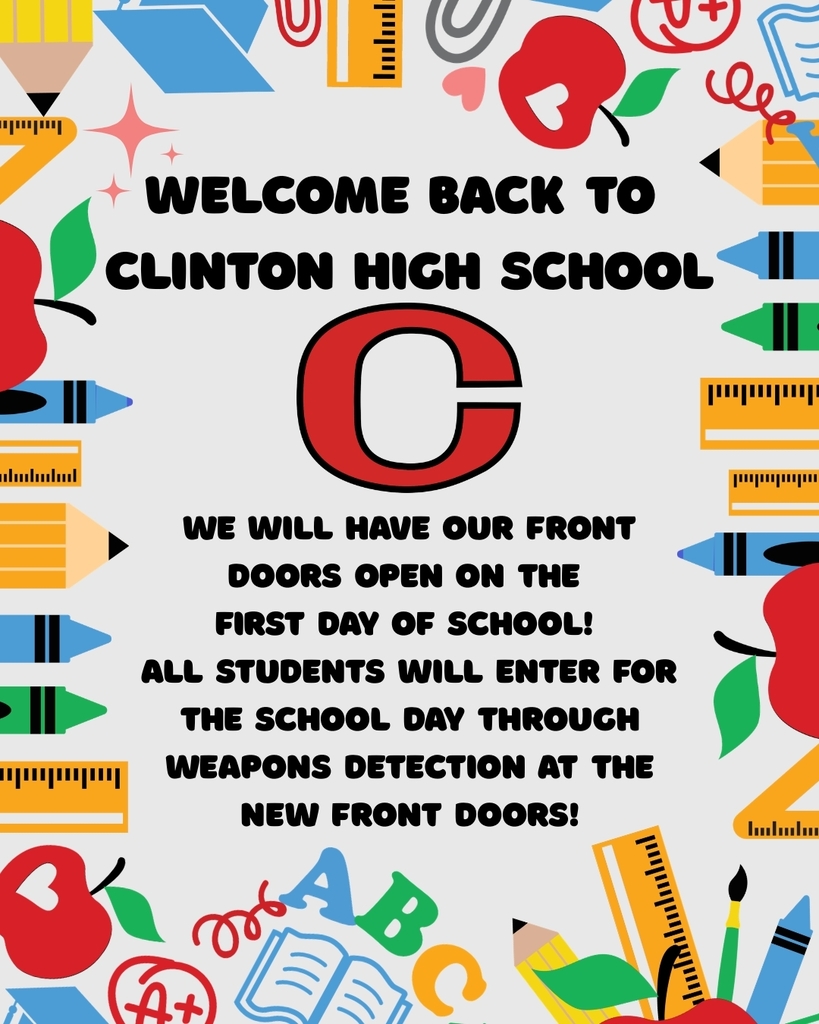 CHS first day door entrance