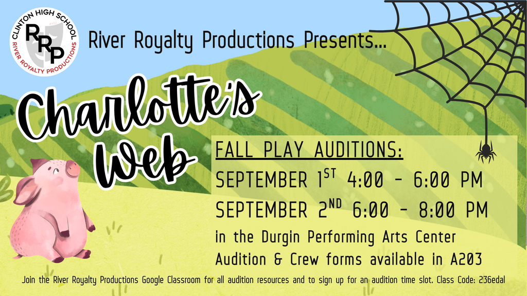 FALL PLAY AUDITIONS