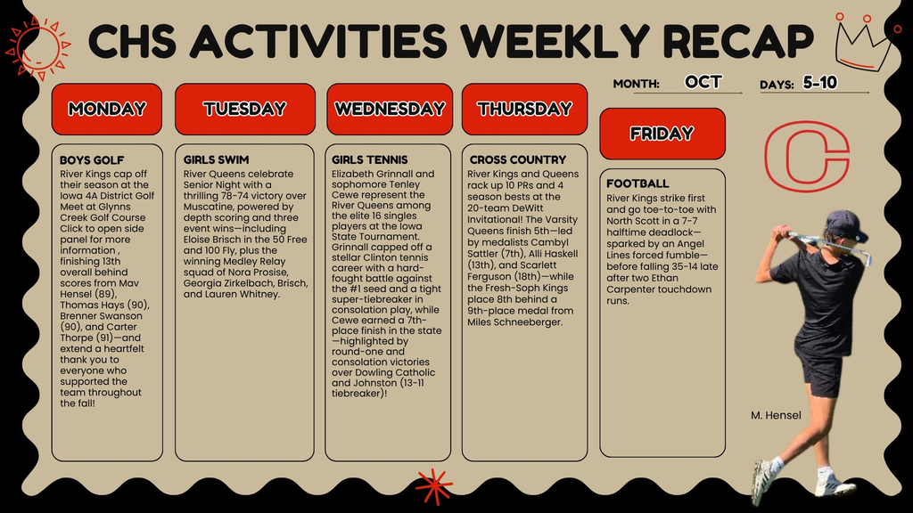 Oct 5-10 recap