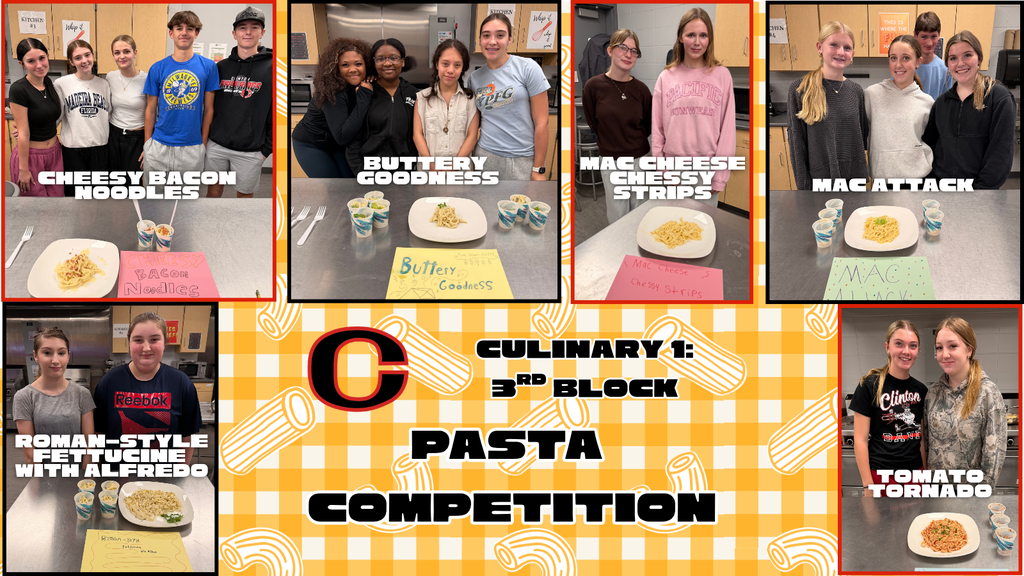 3rd block culinary class