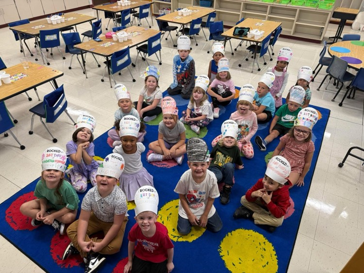 kindergarten class on first day
