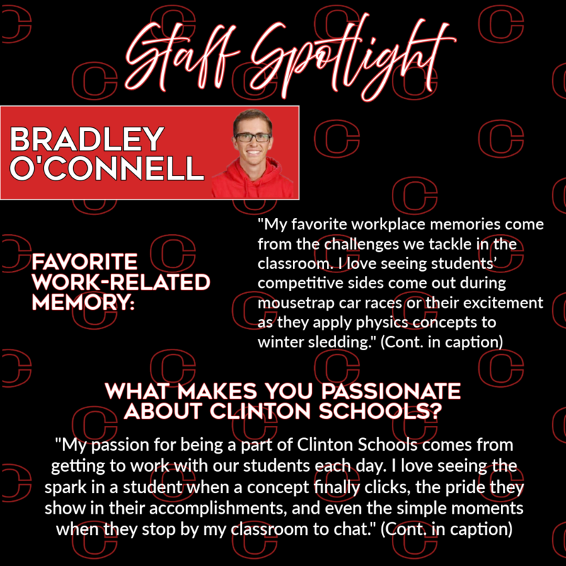 staff spotlight - bradley o'connell