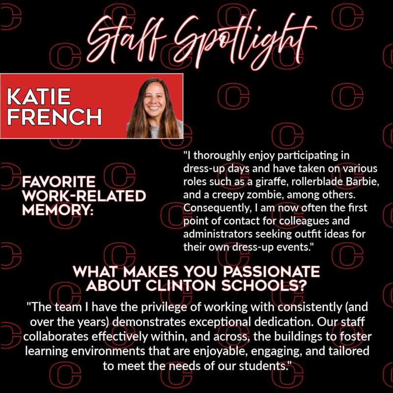 staff spotlight - katie french