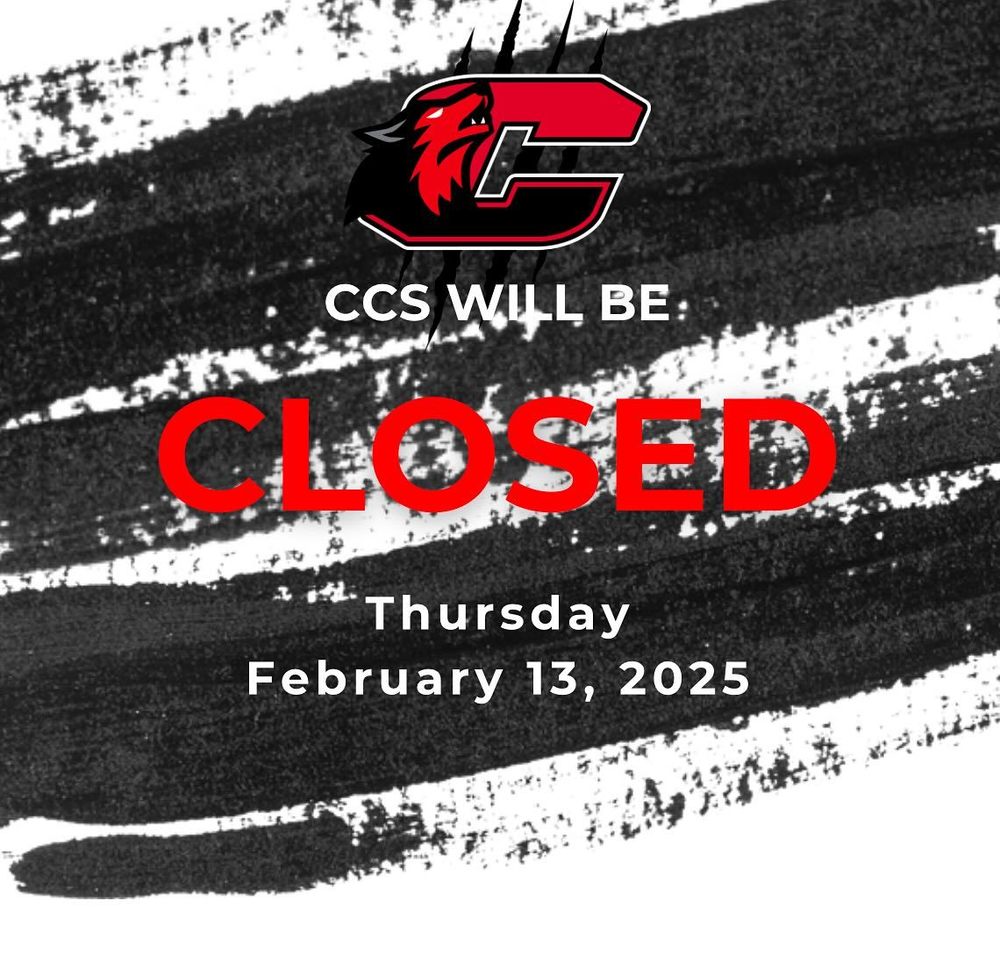 School closed for February 13th.