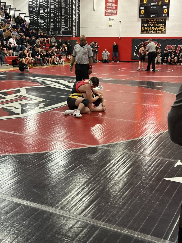 Clinton Middle School wrestlers