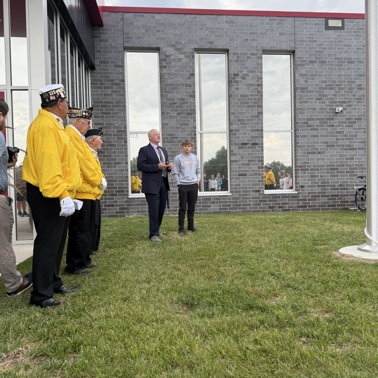 American legion flag ceremony 