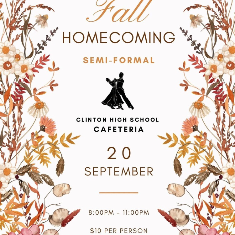 fall homecoming graphic
