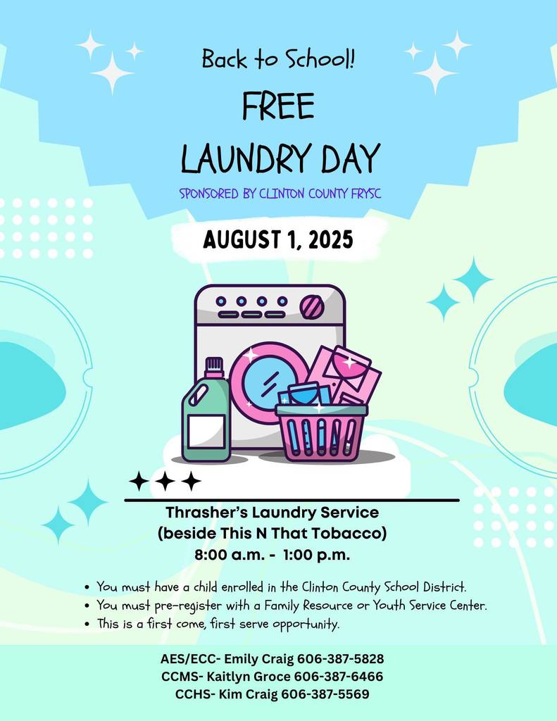 Free Laundry Day2025