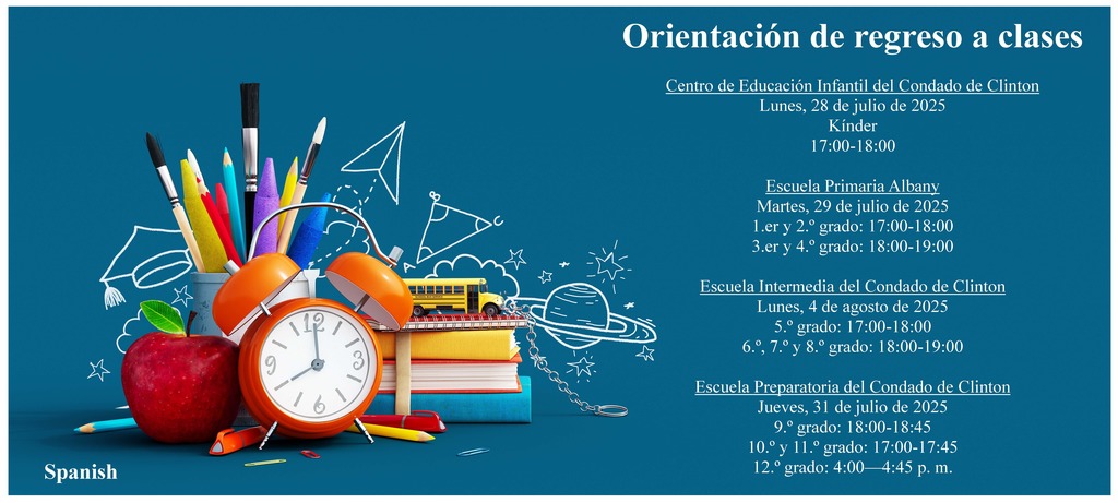 Back to School Orientation