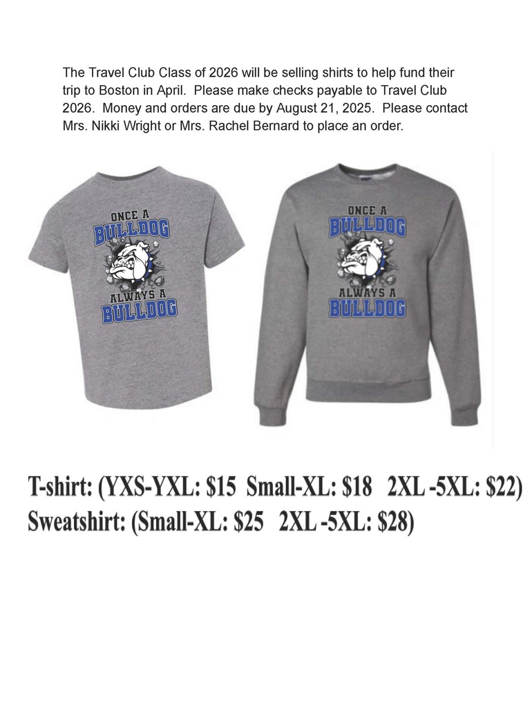 TC Shirt Fundraiser