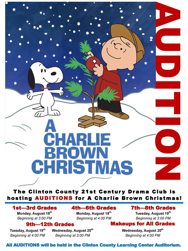 A Charlie Brown Christmas AUDITION