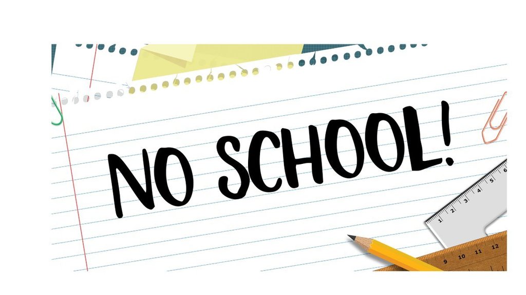 No School graphic