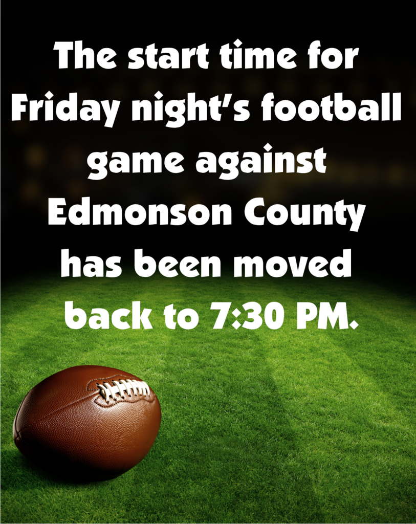 Football Game time change