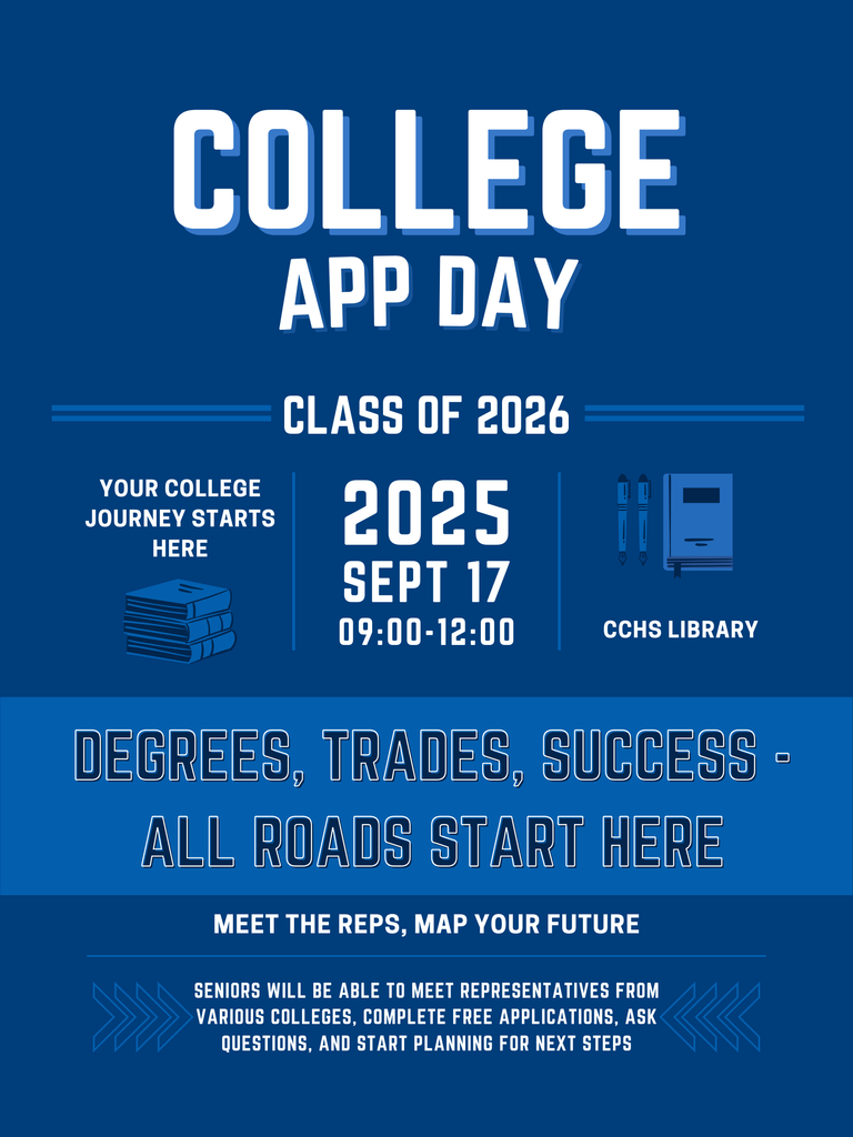 College APP Day Flyer