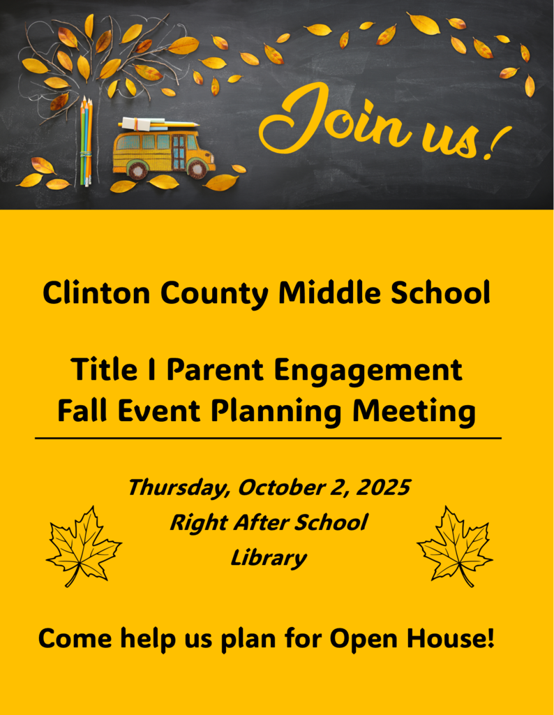 CCMS Title I Meeting