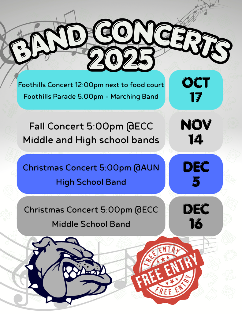 BAND CONCERTS 2025