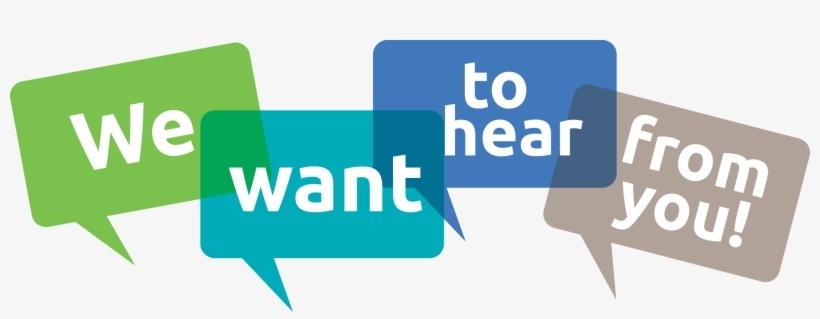 We Want Your Feedback