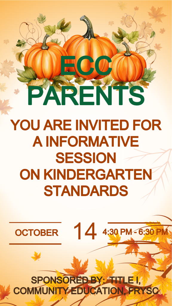 ECC Title I Pumpkin Walk Event 10-14-25