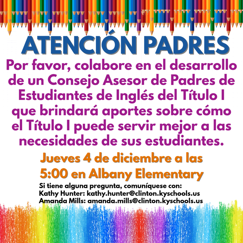 Spanish parents and teachers conference flyer