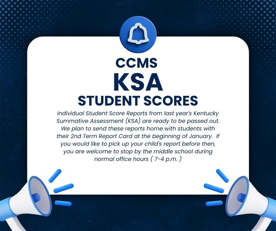 CCMS KSA Student Scores