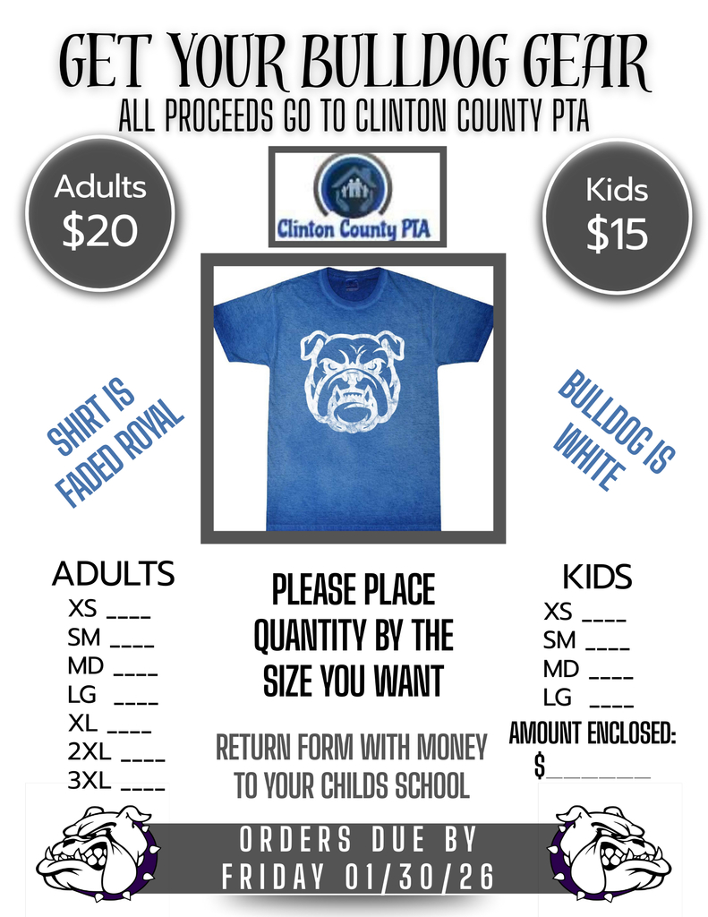 BULLDOG TSHIRT FLYER