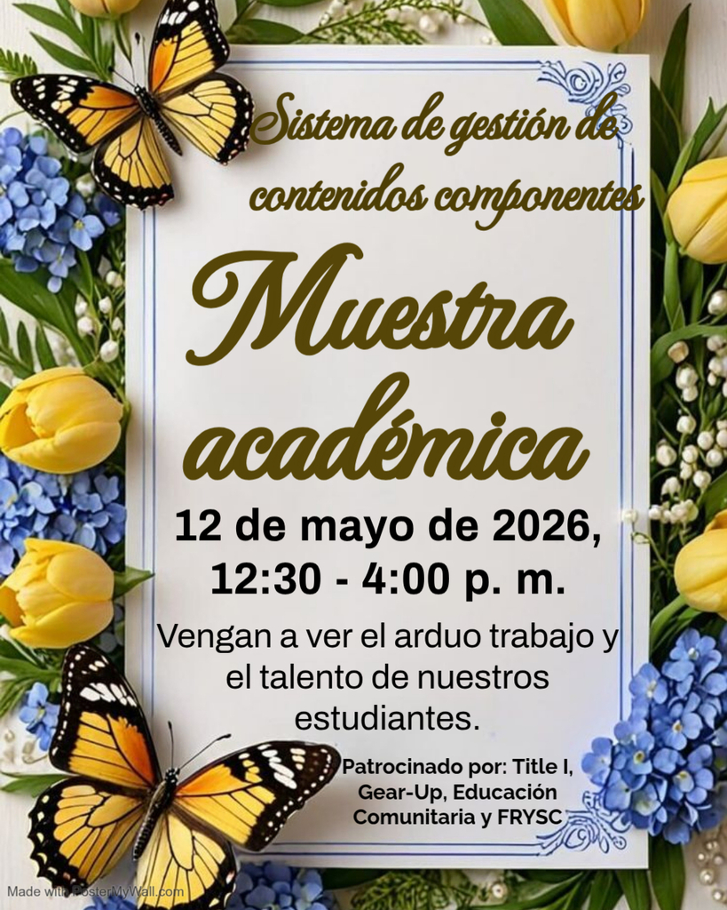 Academic Showcase Spanish