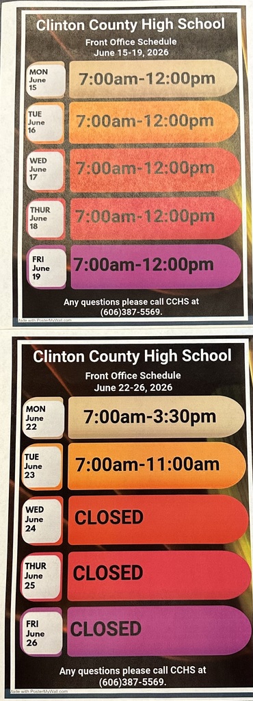 Summer Schedule 2