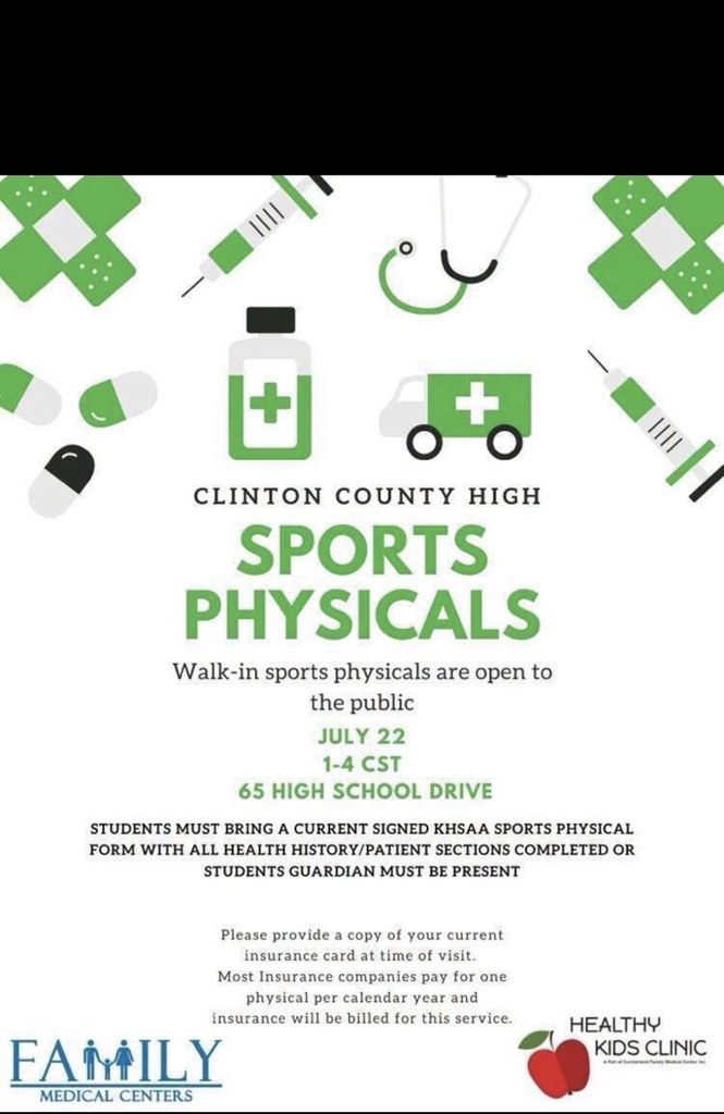 2026 Sports Physicals