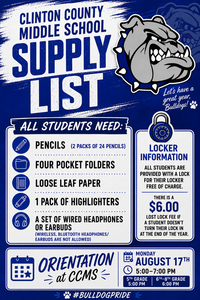 26 Supply List