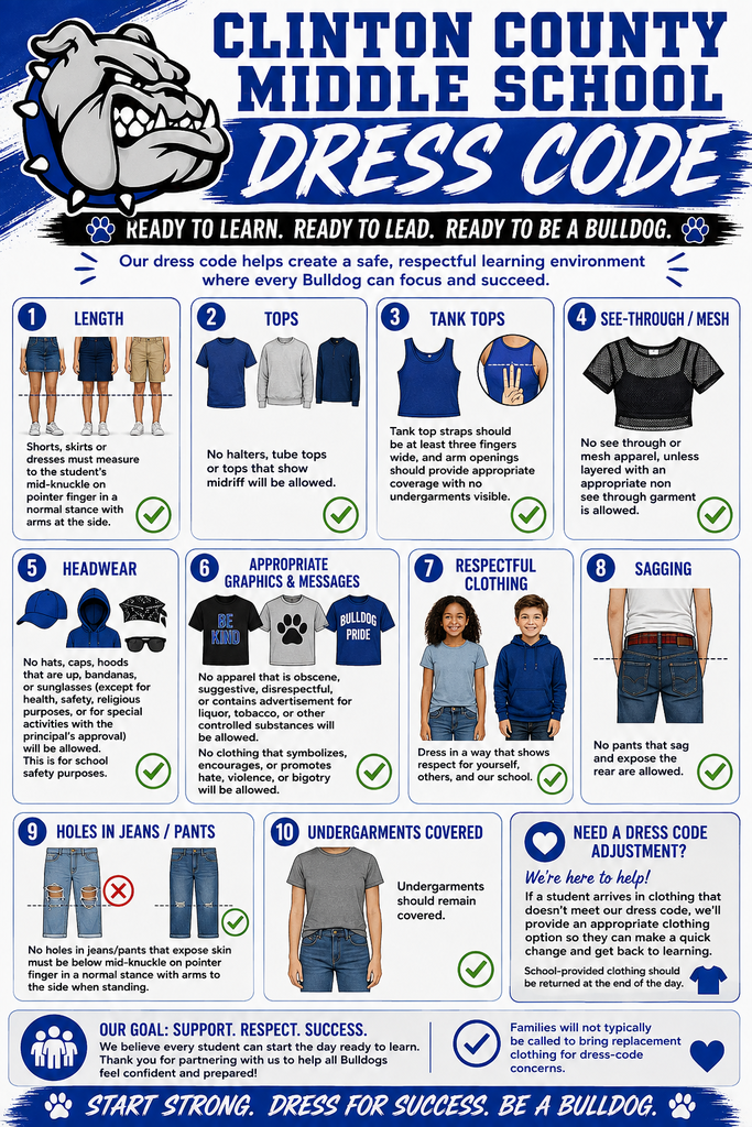 26/27 Dress Code Overview