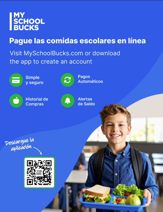 My School Bucks Flyer in Spanish