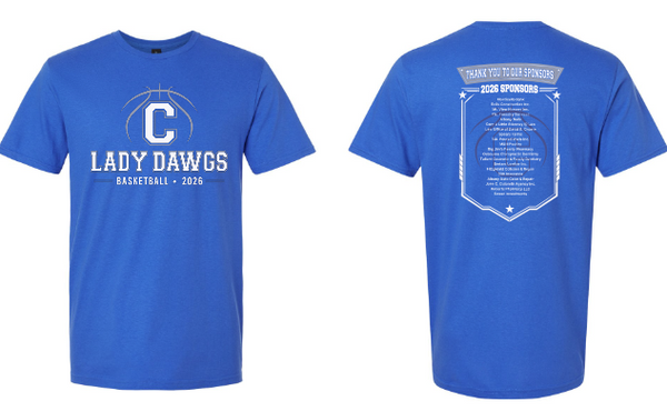 Lady Dawgs 2026 shirt.